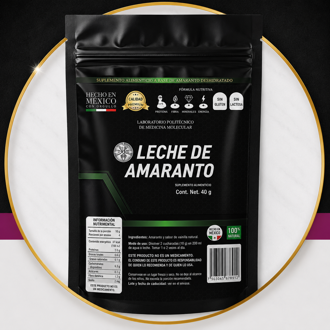 LECHE DE AMARANTO